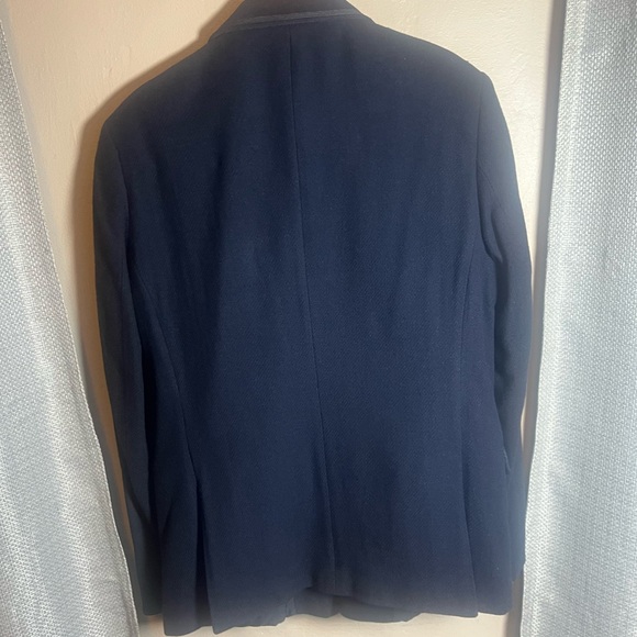 Scotch & Soda Dark Blue Textured Blazer - Picture 10 of 12